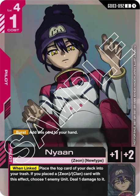 Nyaan (92) — Promotion Cards