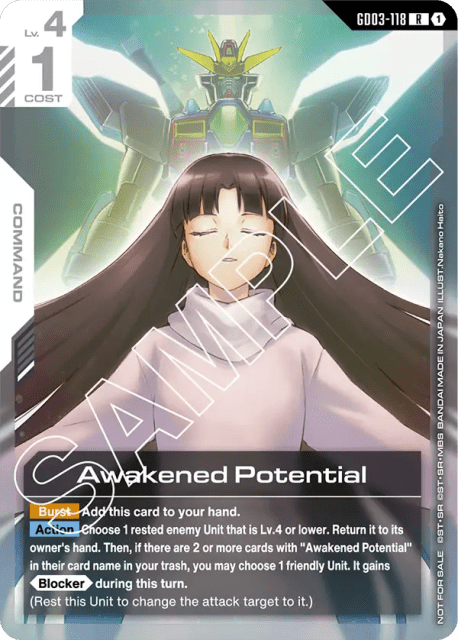 Awakened Potential (Holofoil) (118) — Promotion Cards
