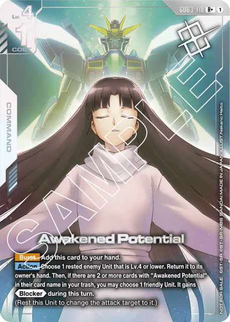 Awakened Potential (Alt Art) (118) — Promotion Cards