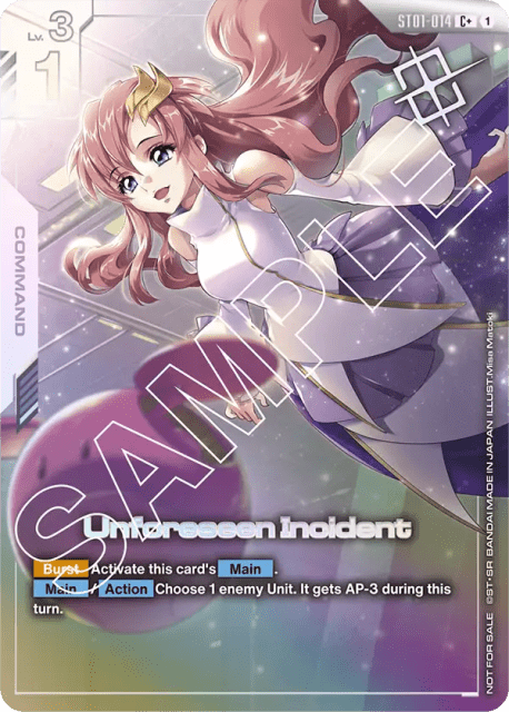 Unforeseen Incident (Alt Art) (14) — Promotion Cards