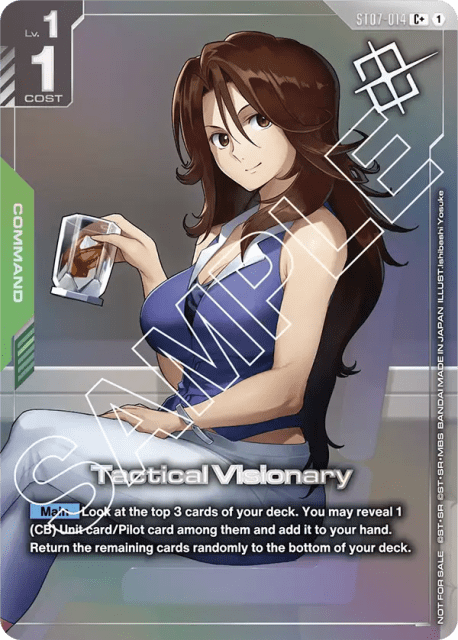 Tactical Visionary (Alt Art) (14) — Promotion Cards