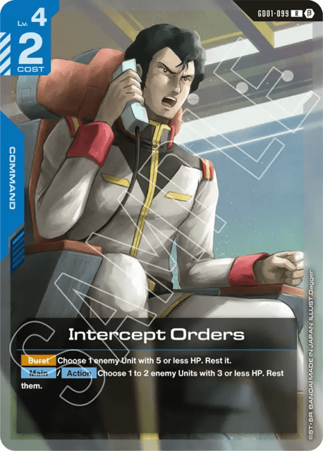 Intercept Orders (Holofoil,Beta) (99) — Edition Beta