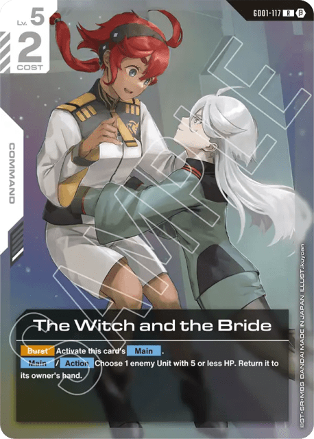 The Witch and the Bride (Holofoil,Beta) (117) — Edition Beta