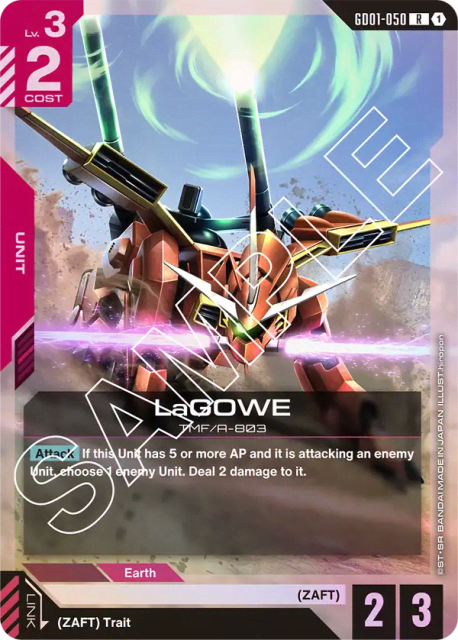 LaGOWE (Holofoil) (50) — Newtype Rising