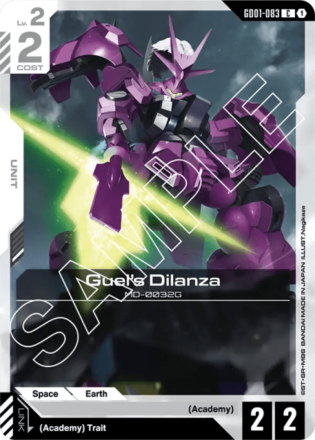 Guel's Dilanza (83) — Newtype Rising
