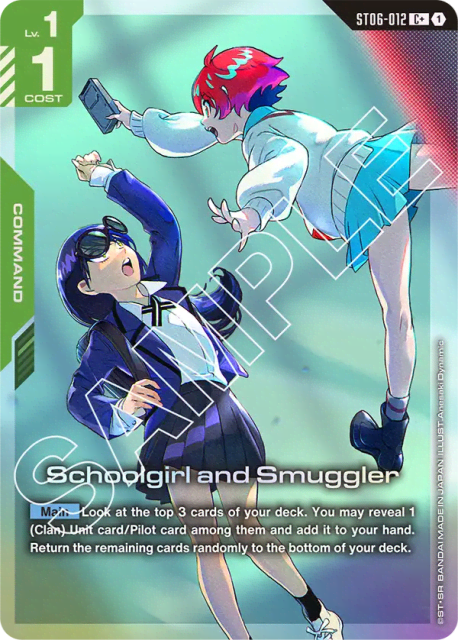 Schoolgirl and Smuggler (Alt Art) (12) — Clan Unity