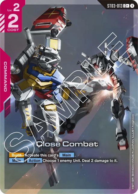 Close Combat (Alt Art) (13) — Clan Unity