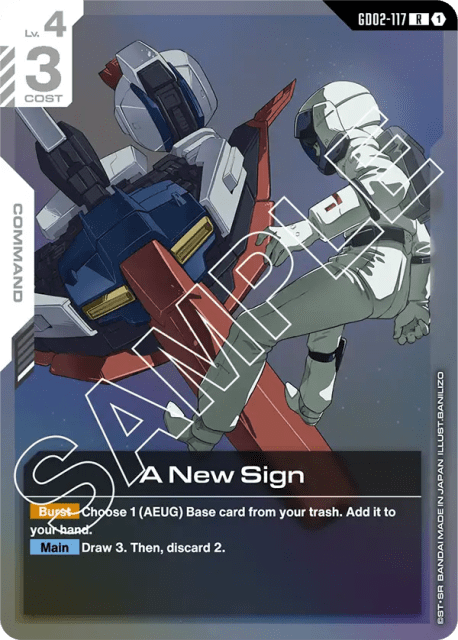 A New Sign (Holofoil) (117) — Dual Impact
