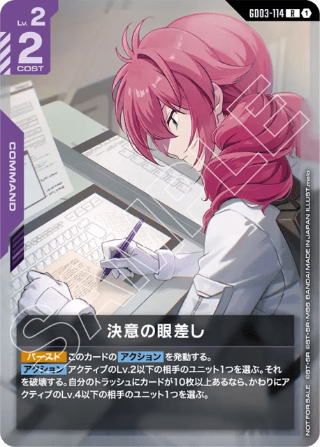Look of Determination (Holofoil) (決意の眼差し) (114) — プロモーションカード (Promotion Cards)