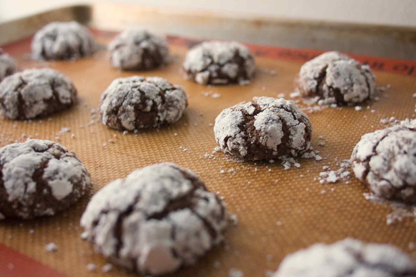 Mexican Chocolate Crackle Cookies Recipe - Vanns Spices