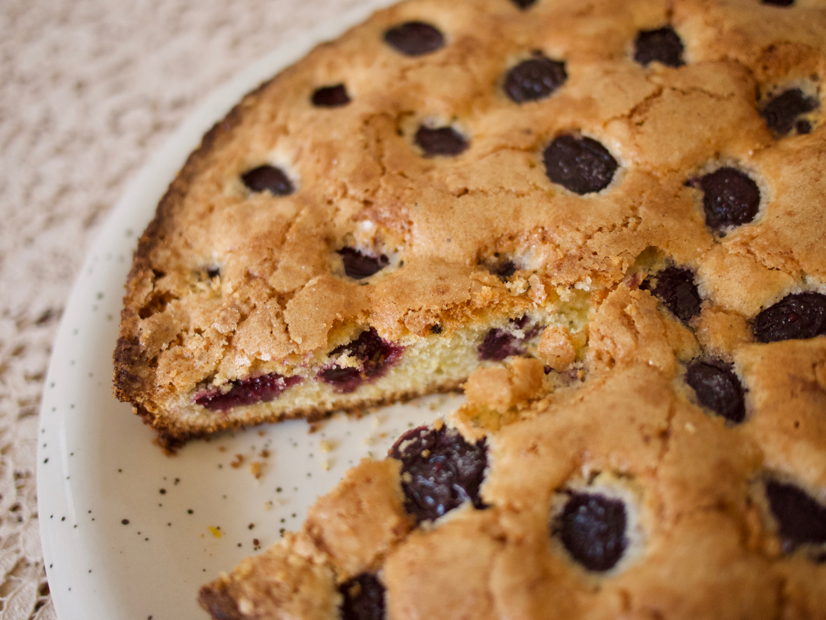 Cherry Torte With Cardamom And Black Pepper Recipe Vanns Spices