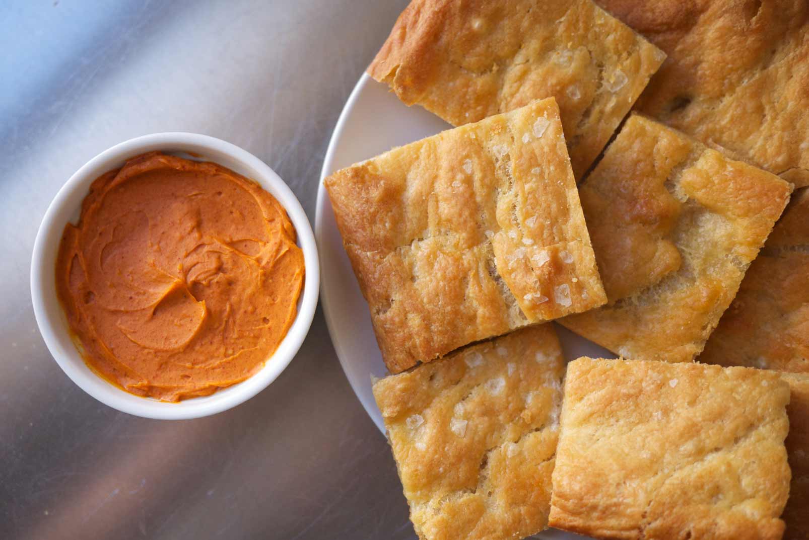 Focaccia with Smoked Paprika Butter Recipe Vanns Spices