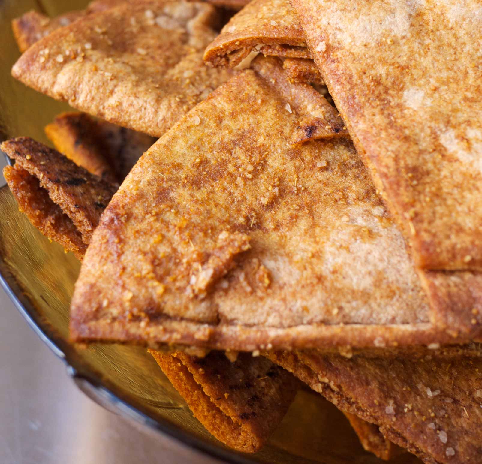 Spiced Pita Chips Recipe Vanns Spices