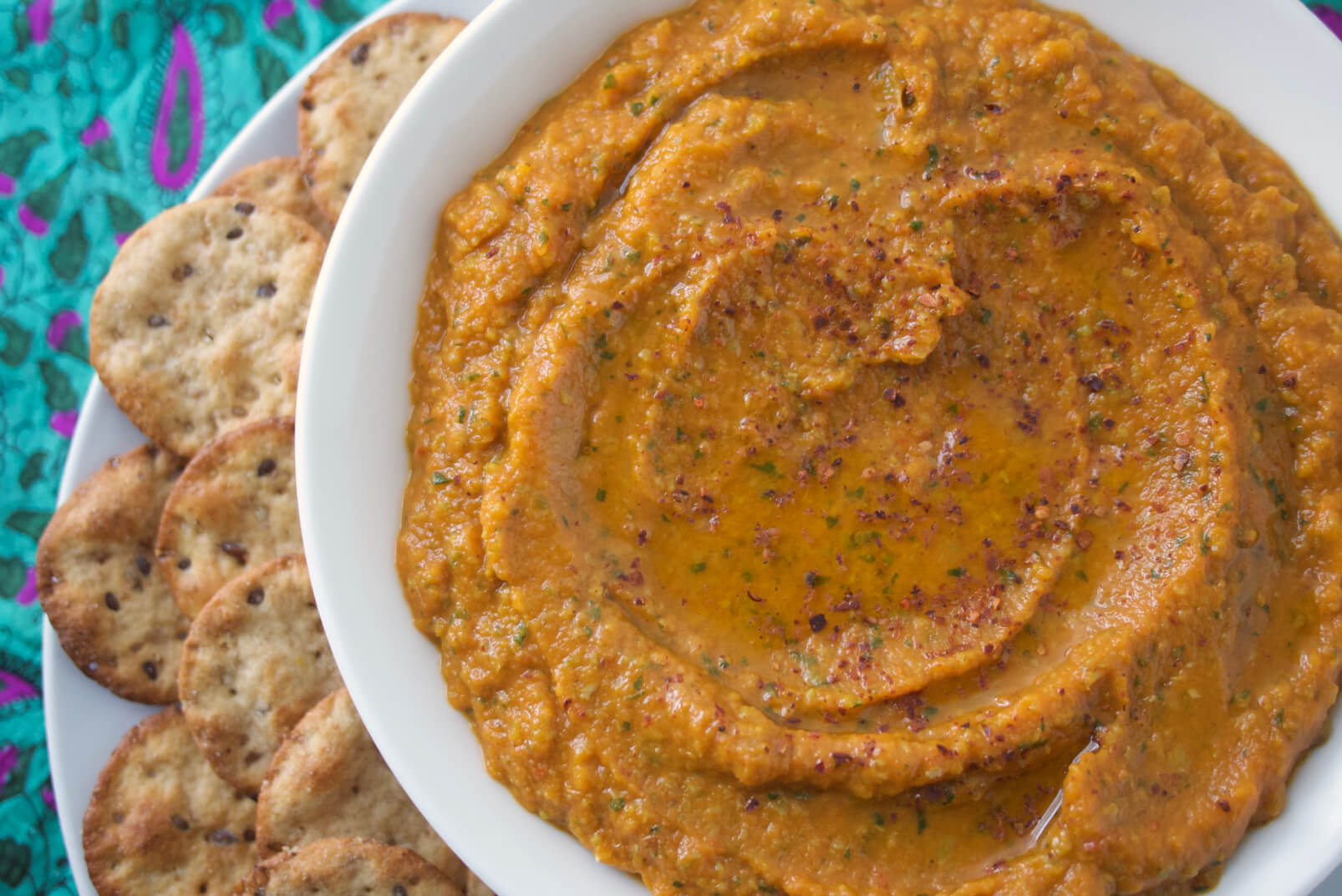 Moroccan Carrot Dip with Harissa Recipe Vanns Spices