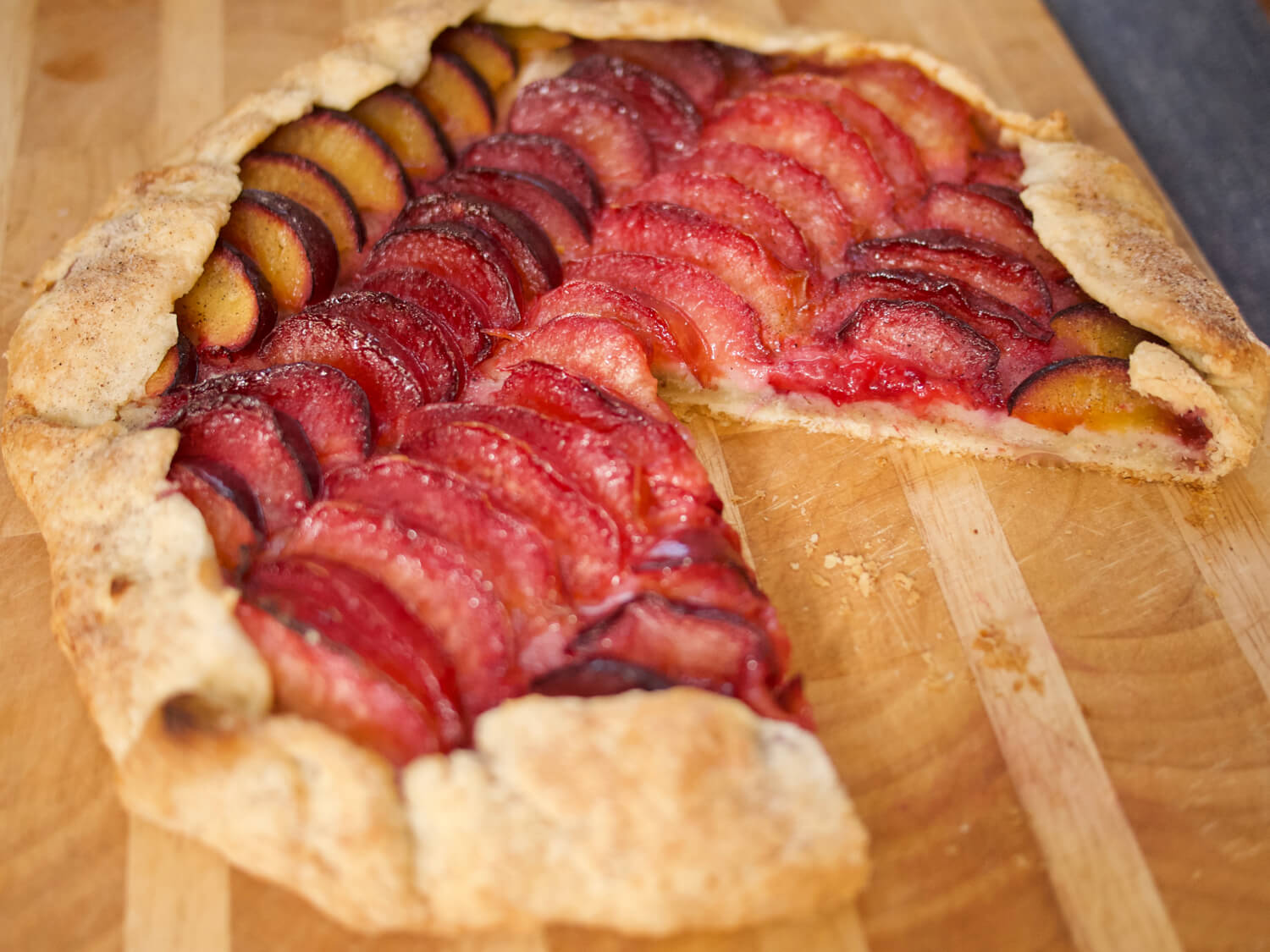 Stone Fruit Galette with Frangipane Recipe Vanns Spices