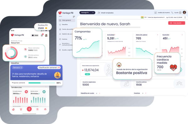 Image for showing the Vantage Fit App