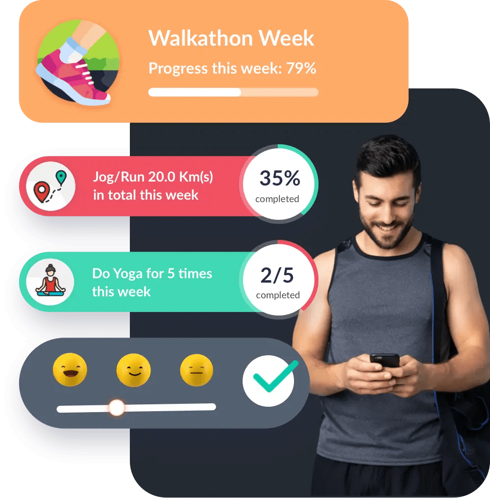 Unified health progress tracking