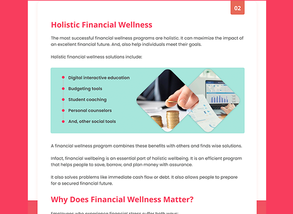 Implementing Financial Wellness with Vantage Fit Slide 2