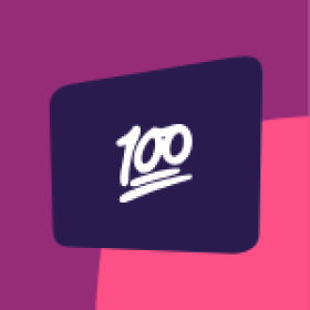 100 Hires logo