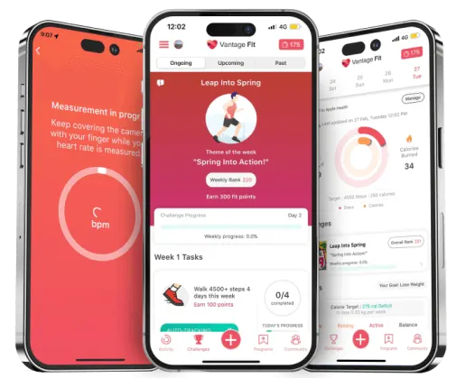 Image for showing the Vantage Fit App