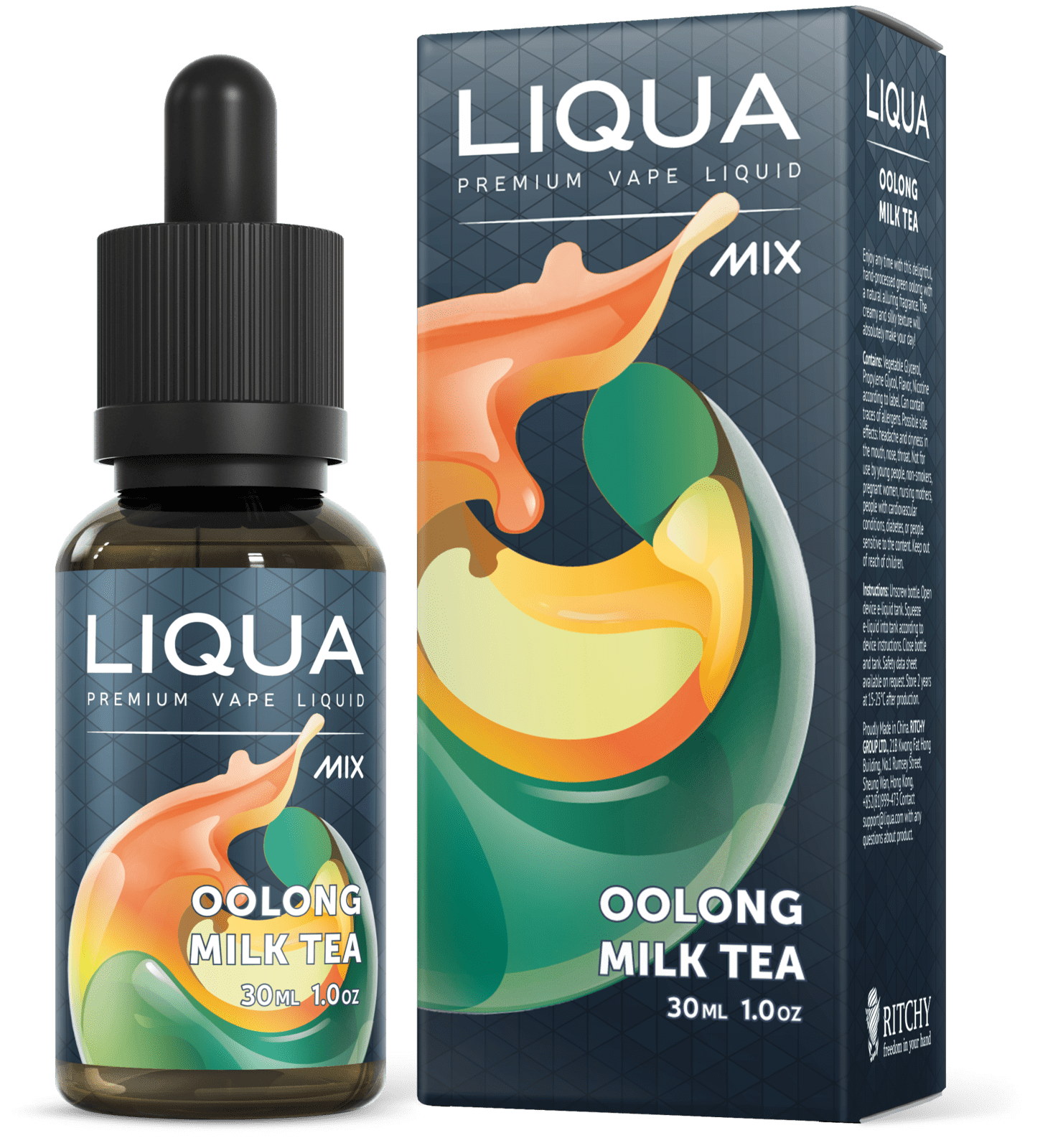 Liqua Oolong Milk Tea Eliquid Vape Culture Vape Shop