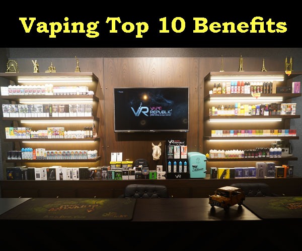 Vaping Top 10 Bennefits