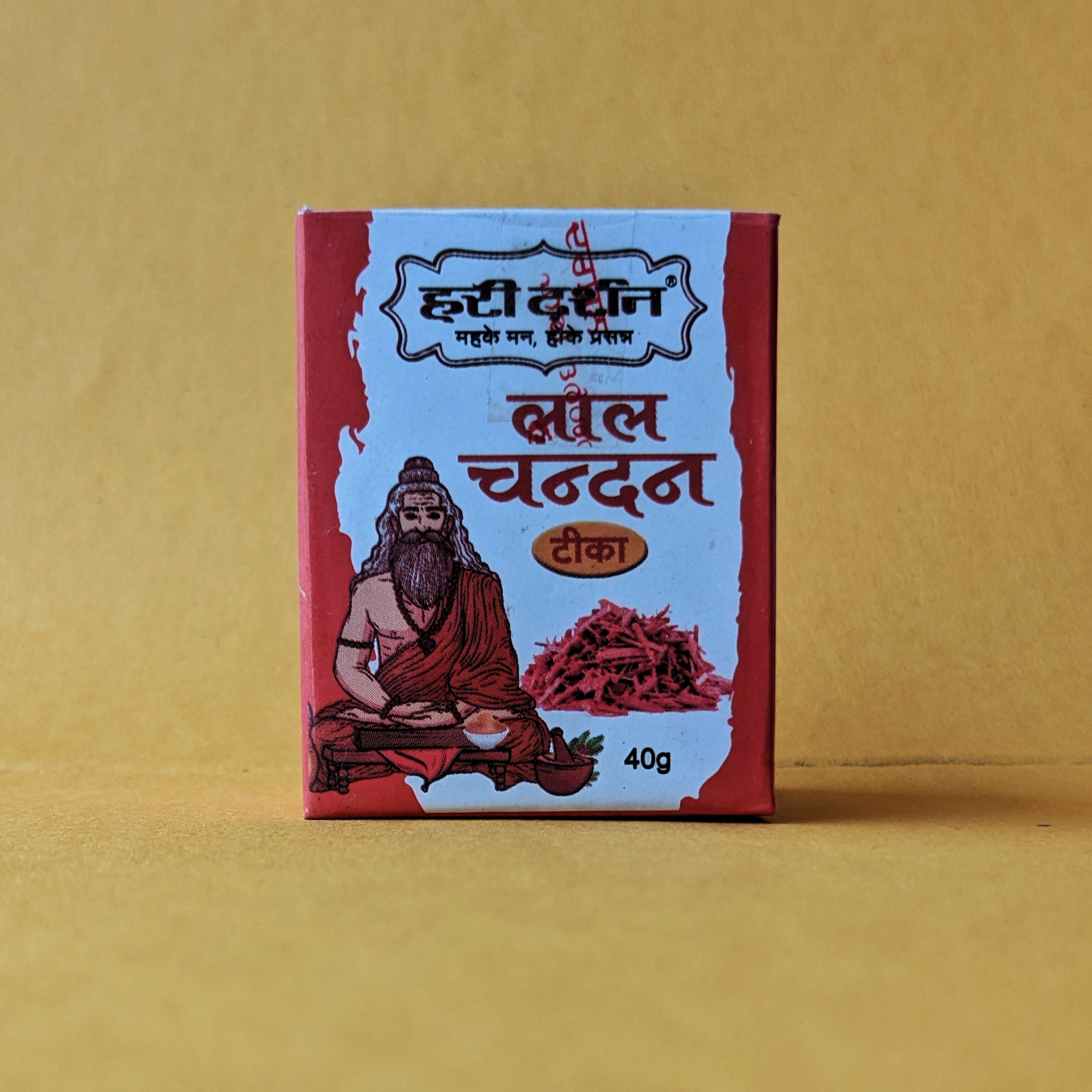 Red Chandan-Hari Darshan 40g