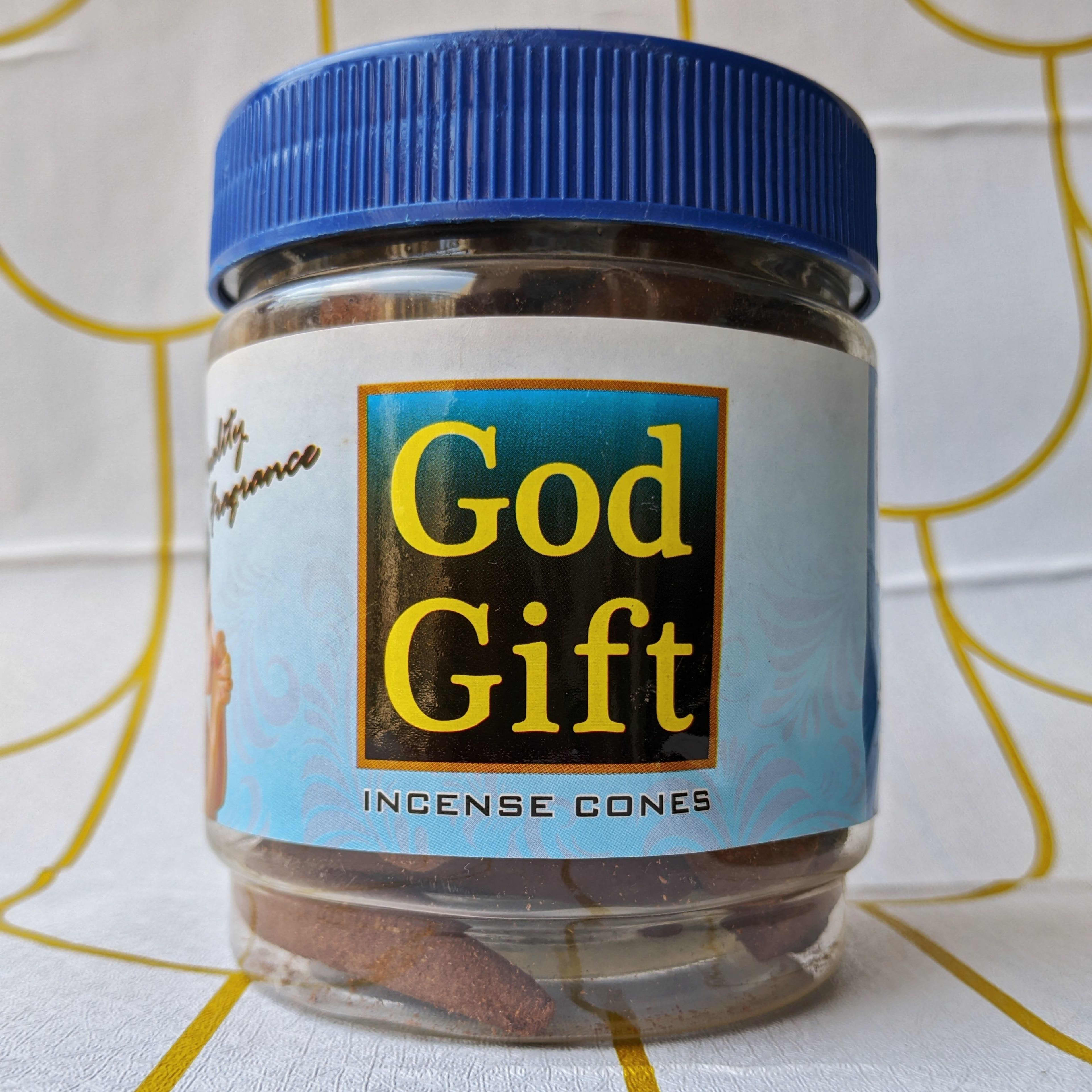 God Gift Cone Dhoop (200g)