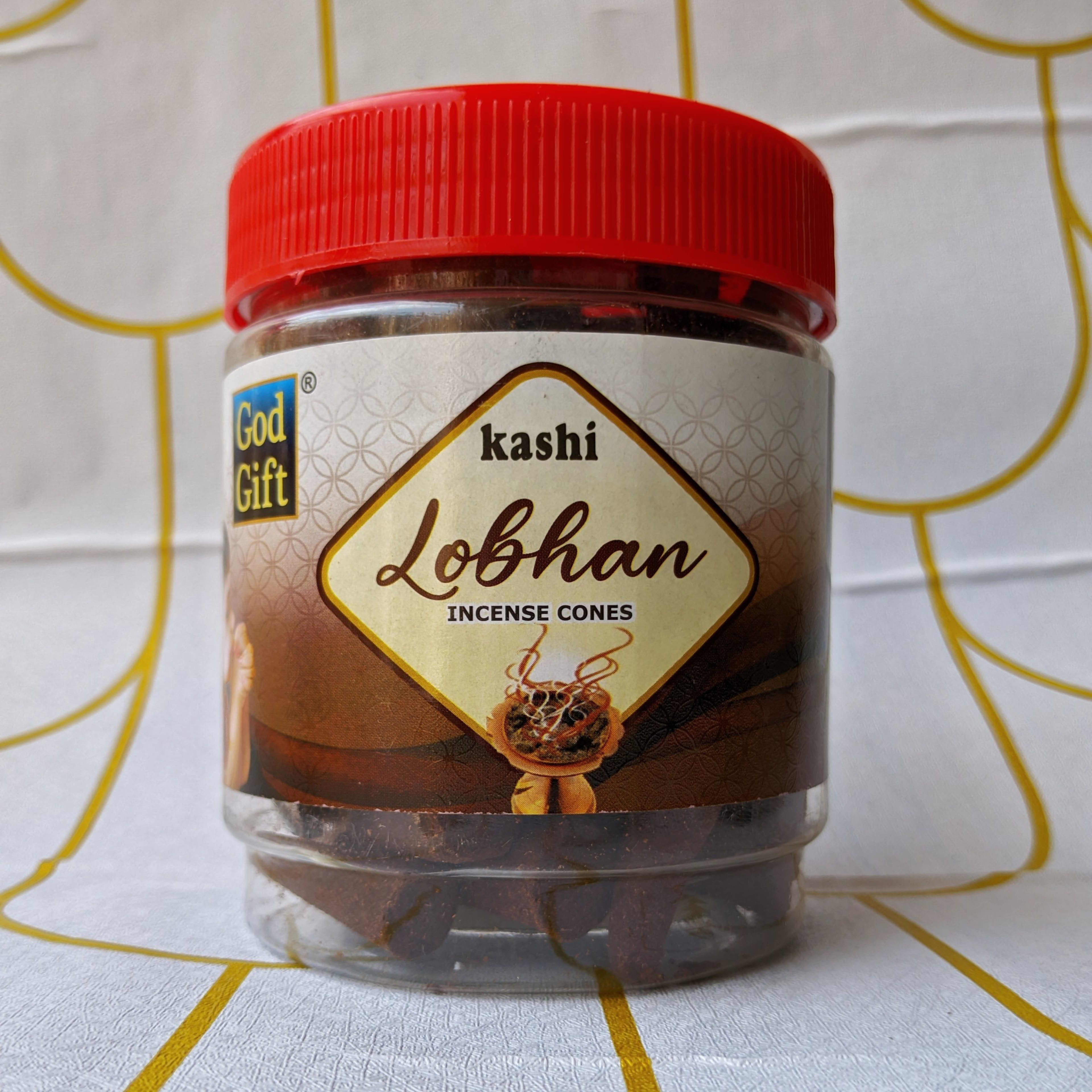 God Gift Lobhan Cone Dhoop (200g)