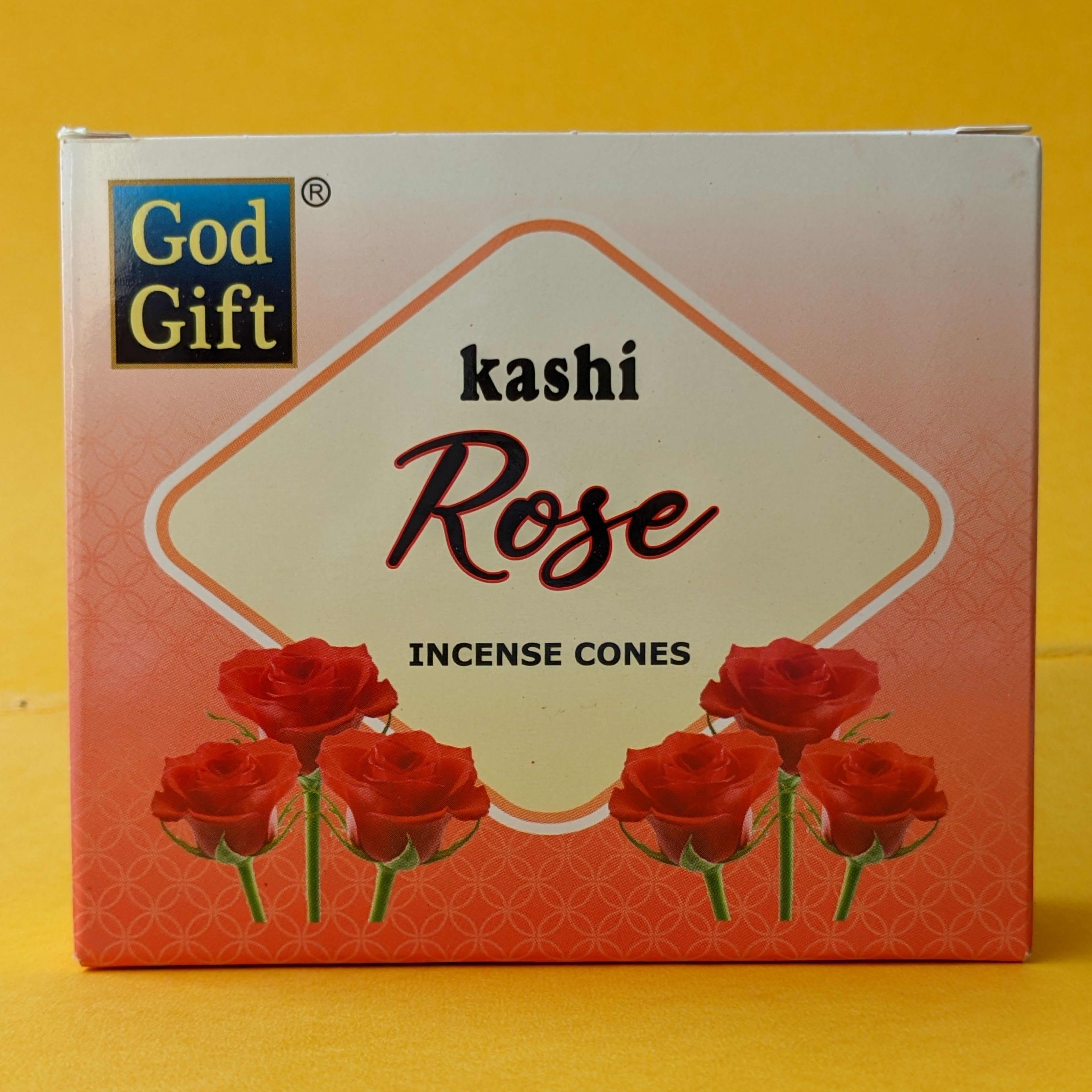 God Gift Rose Dhoop Cone