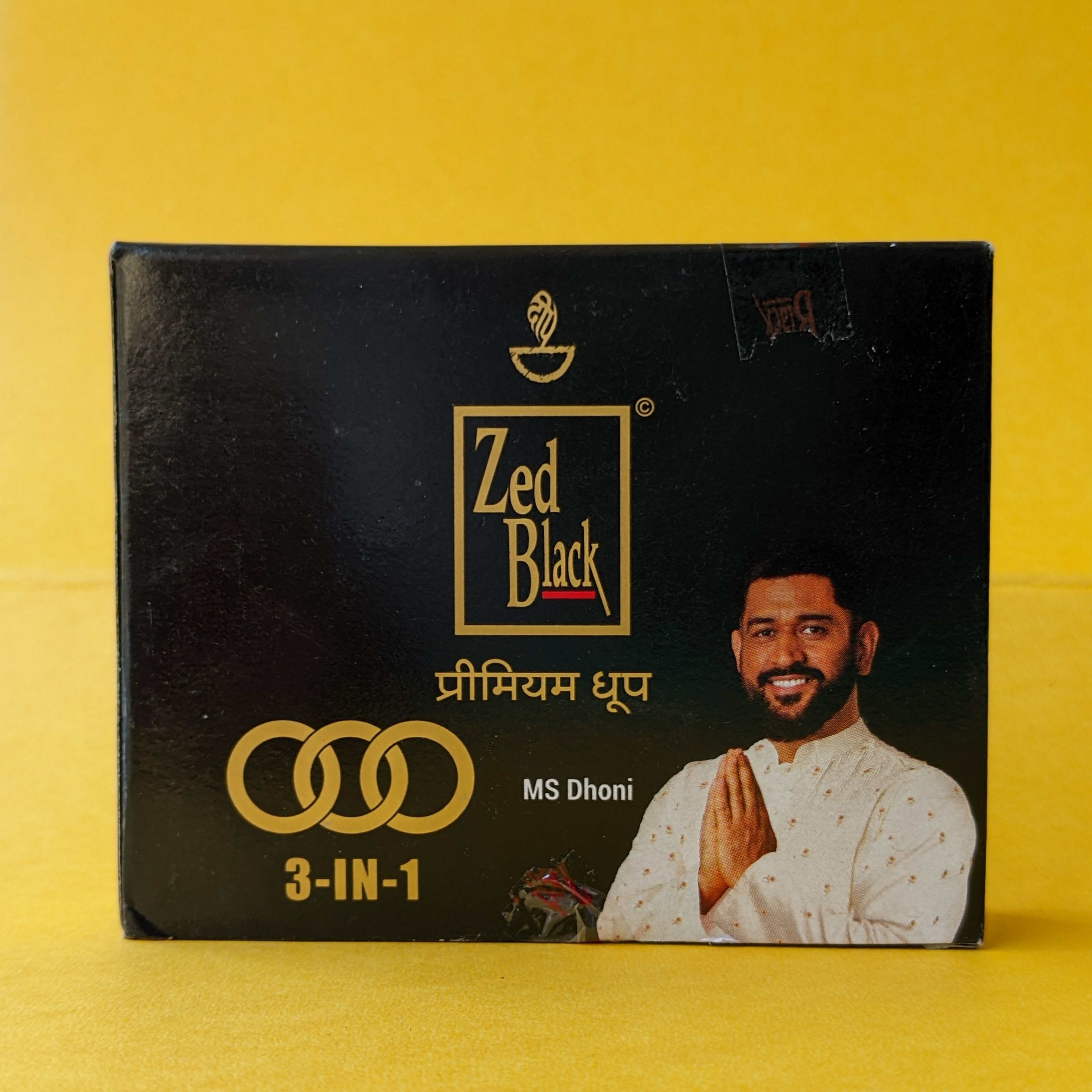 Zed Black 3in1 Premium Dhoop