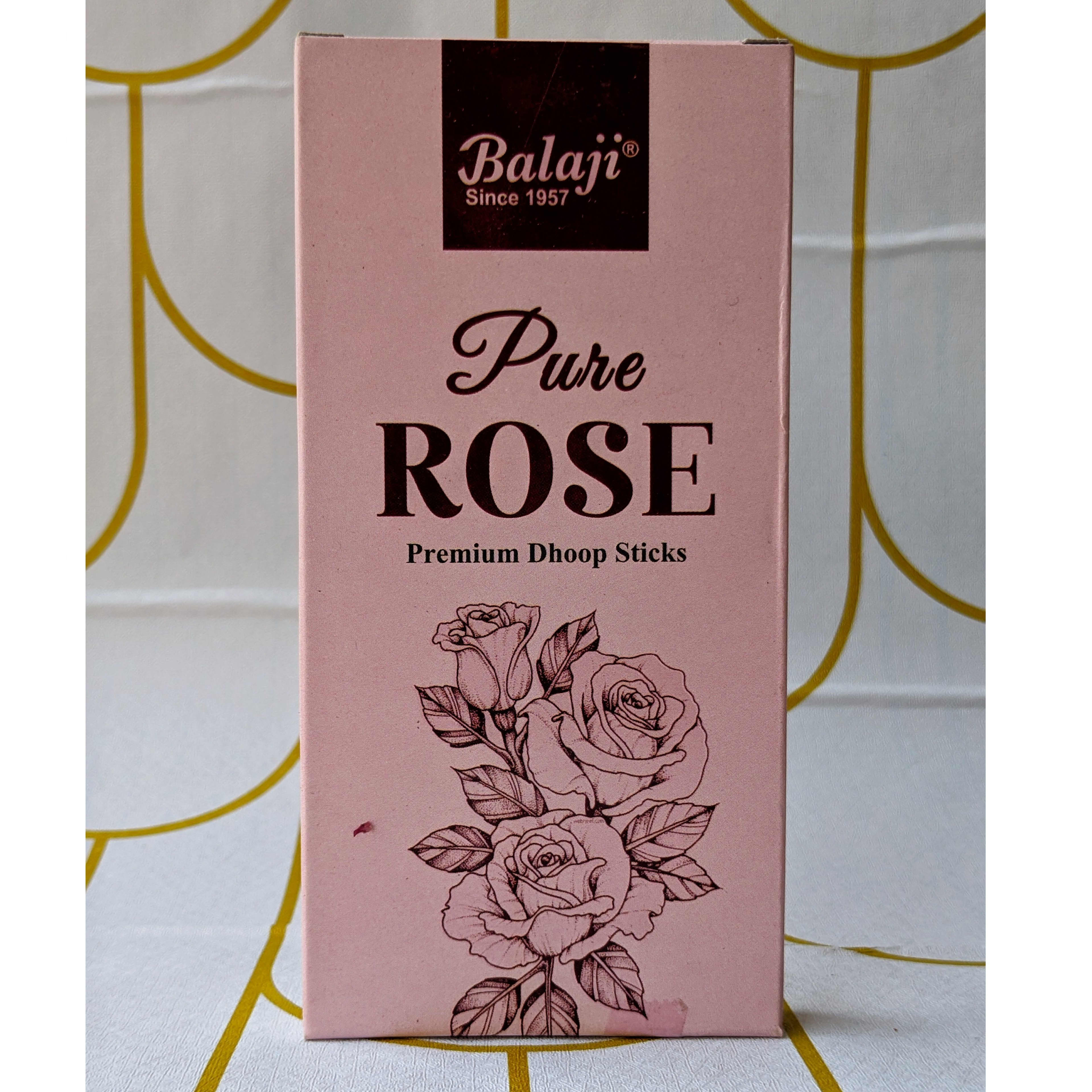 Balaji Rose Dhoop Sticks
