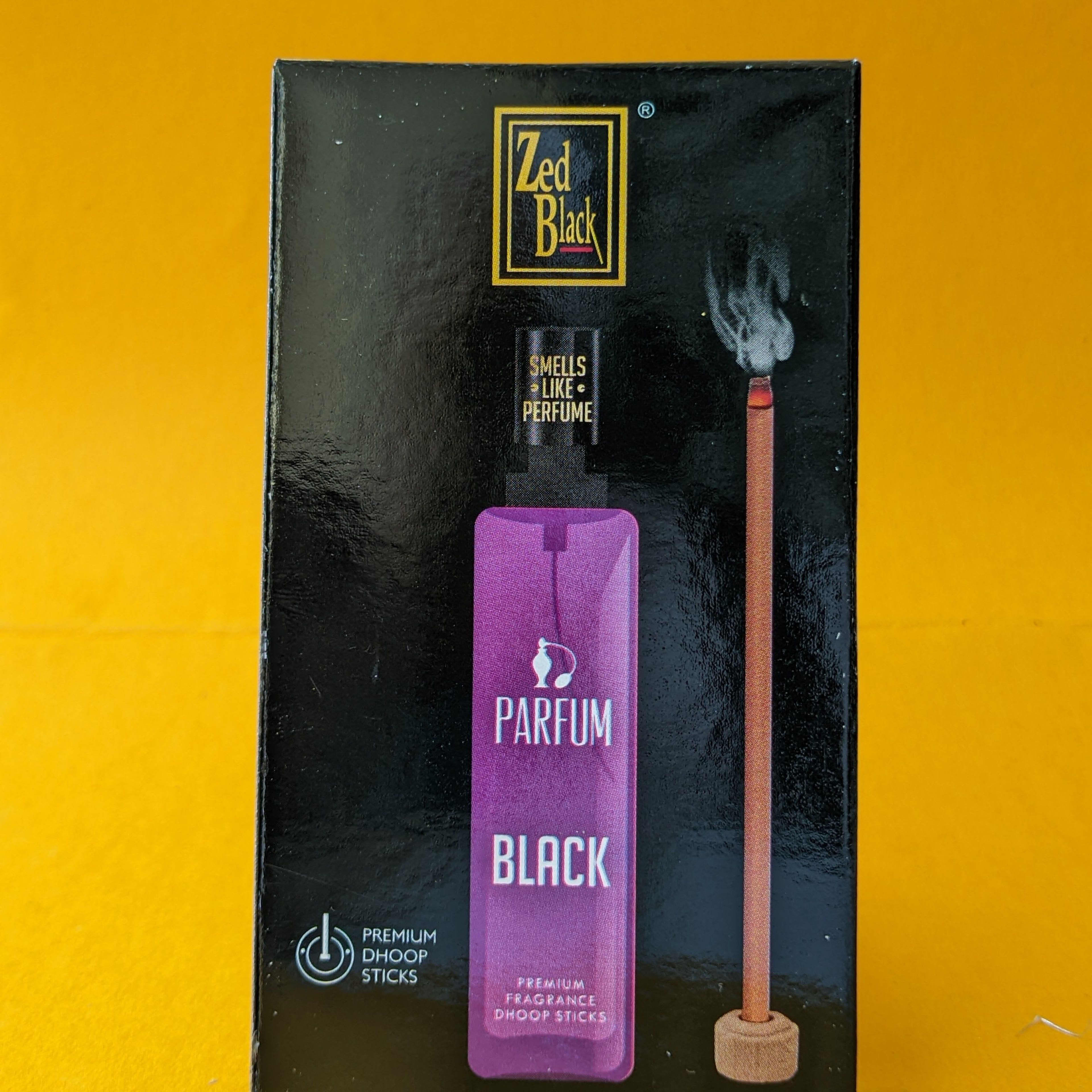 Zed Black Parfum Dhoop Stick - Black