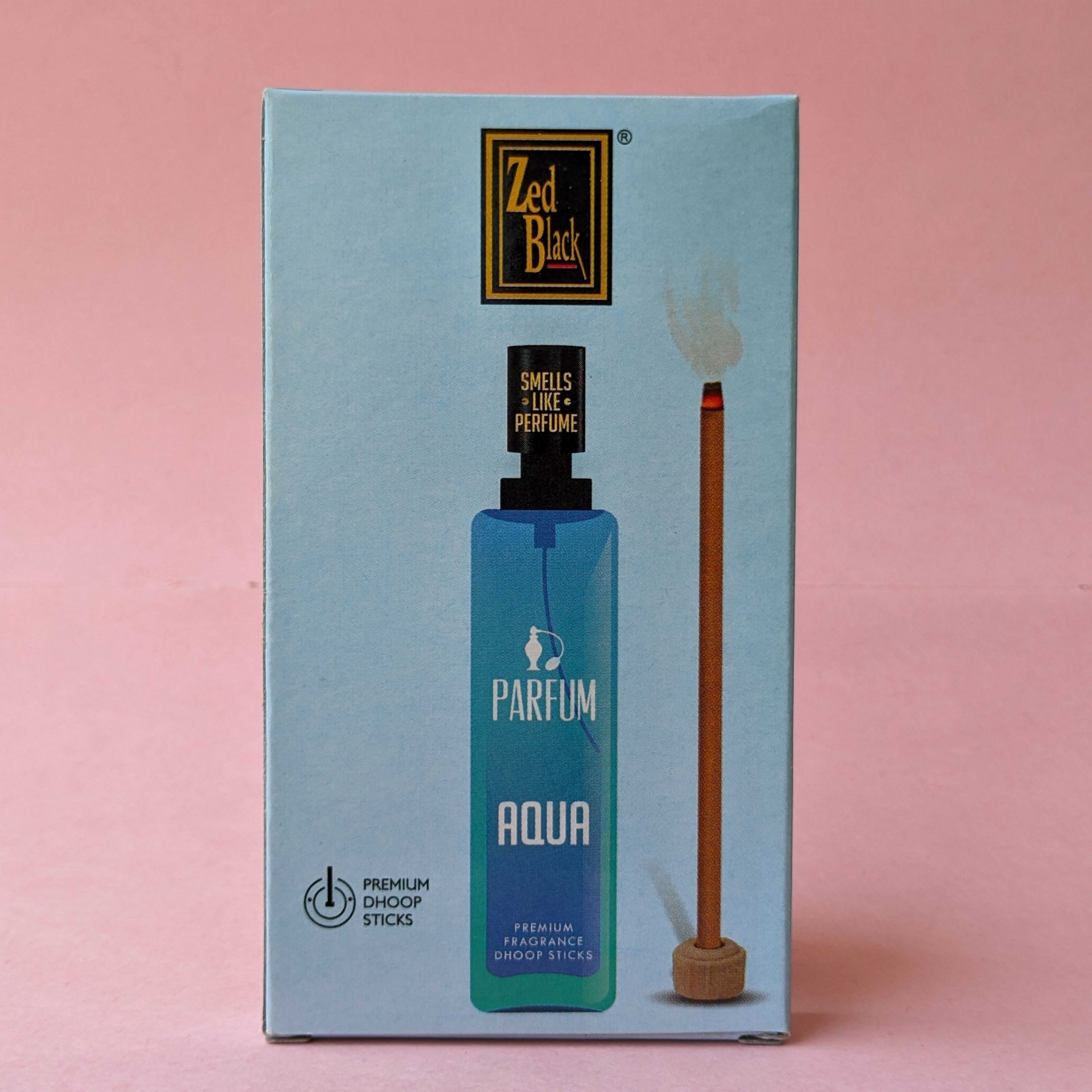 Zed Black Parfum Dhoop Stick - Aqua
