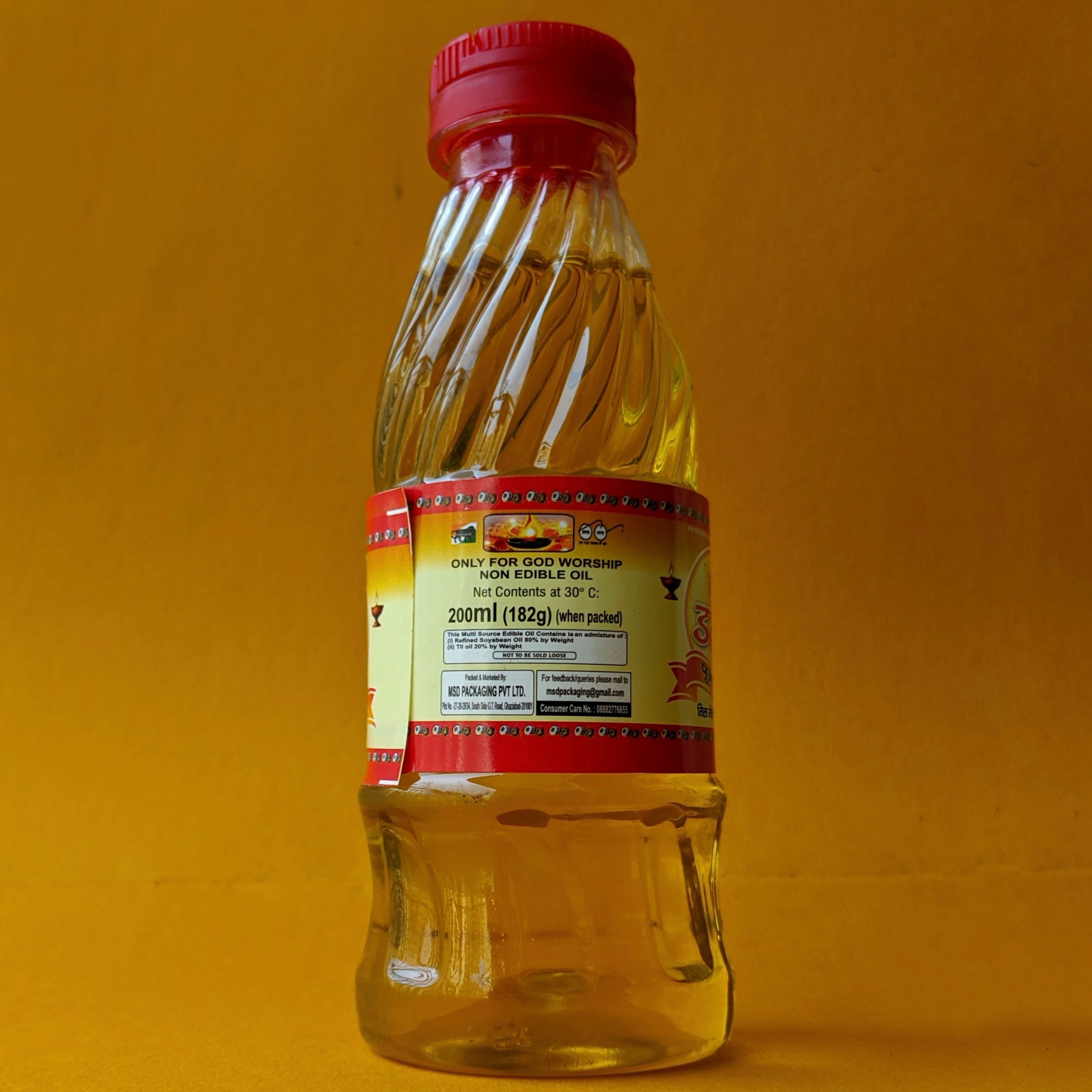 Damroo Pooja Til Oil (200ml) - view 2