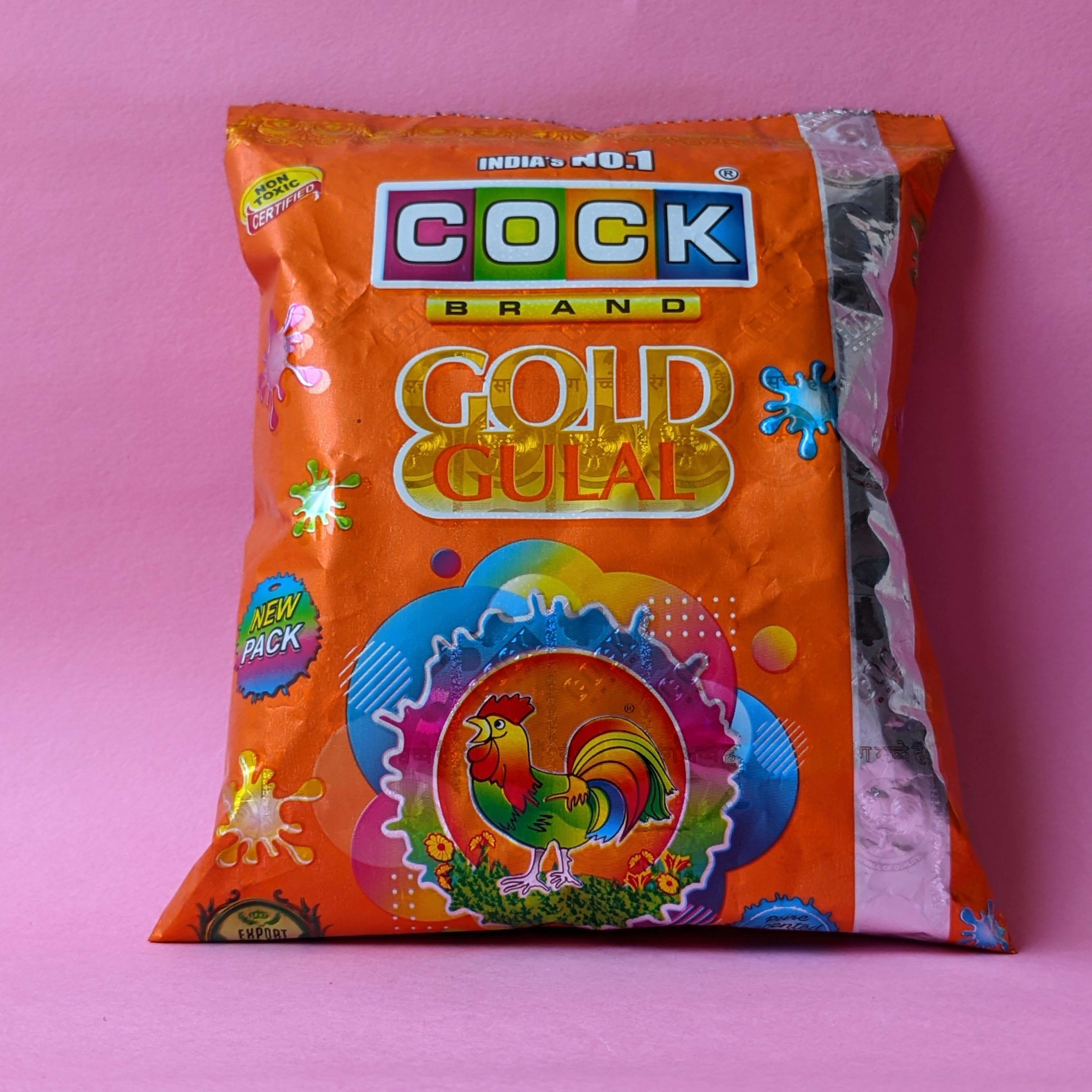 Cock Abeer (Gulal) - Orange