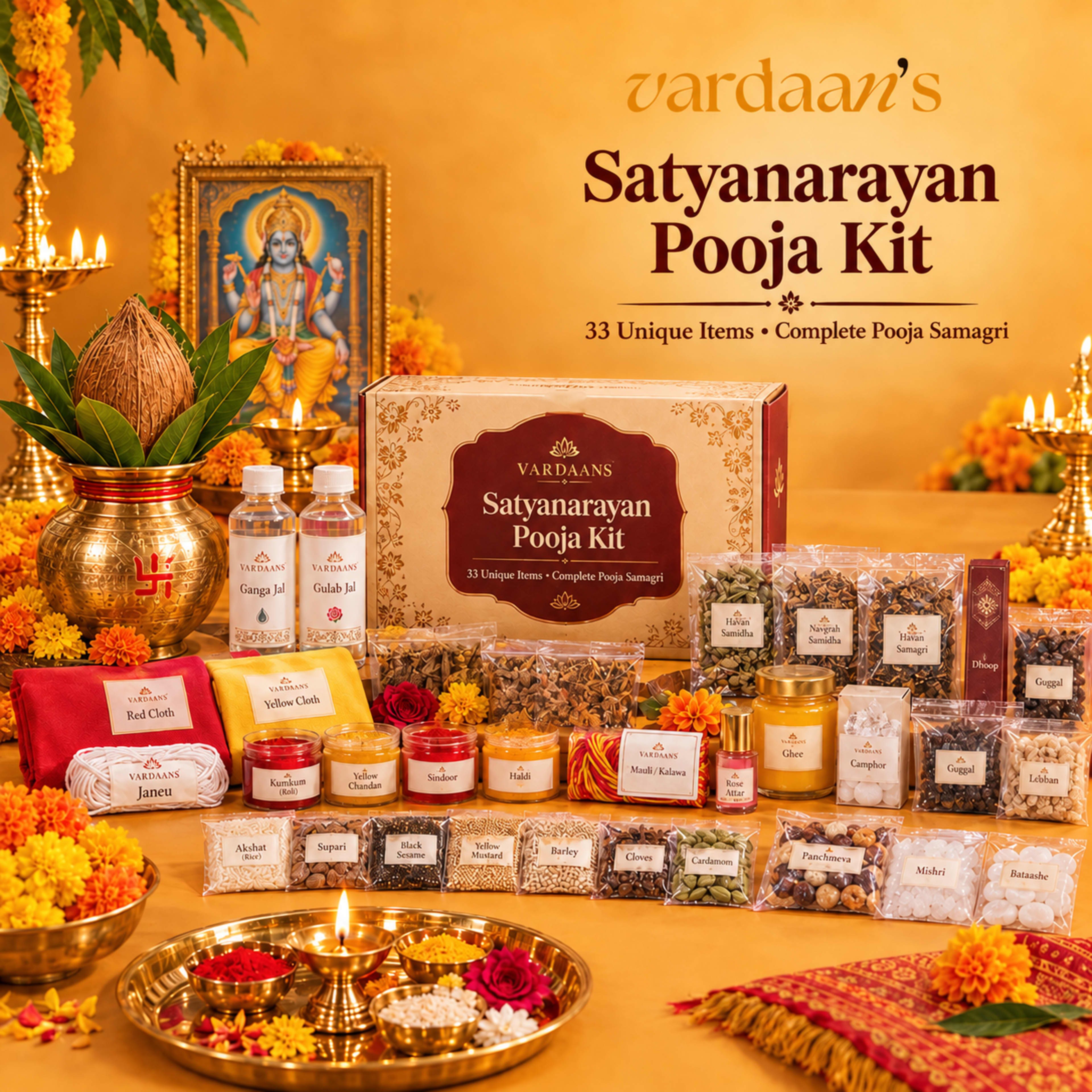 Satyanarayan Pooja Samagri Kit