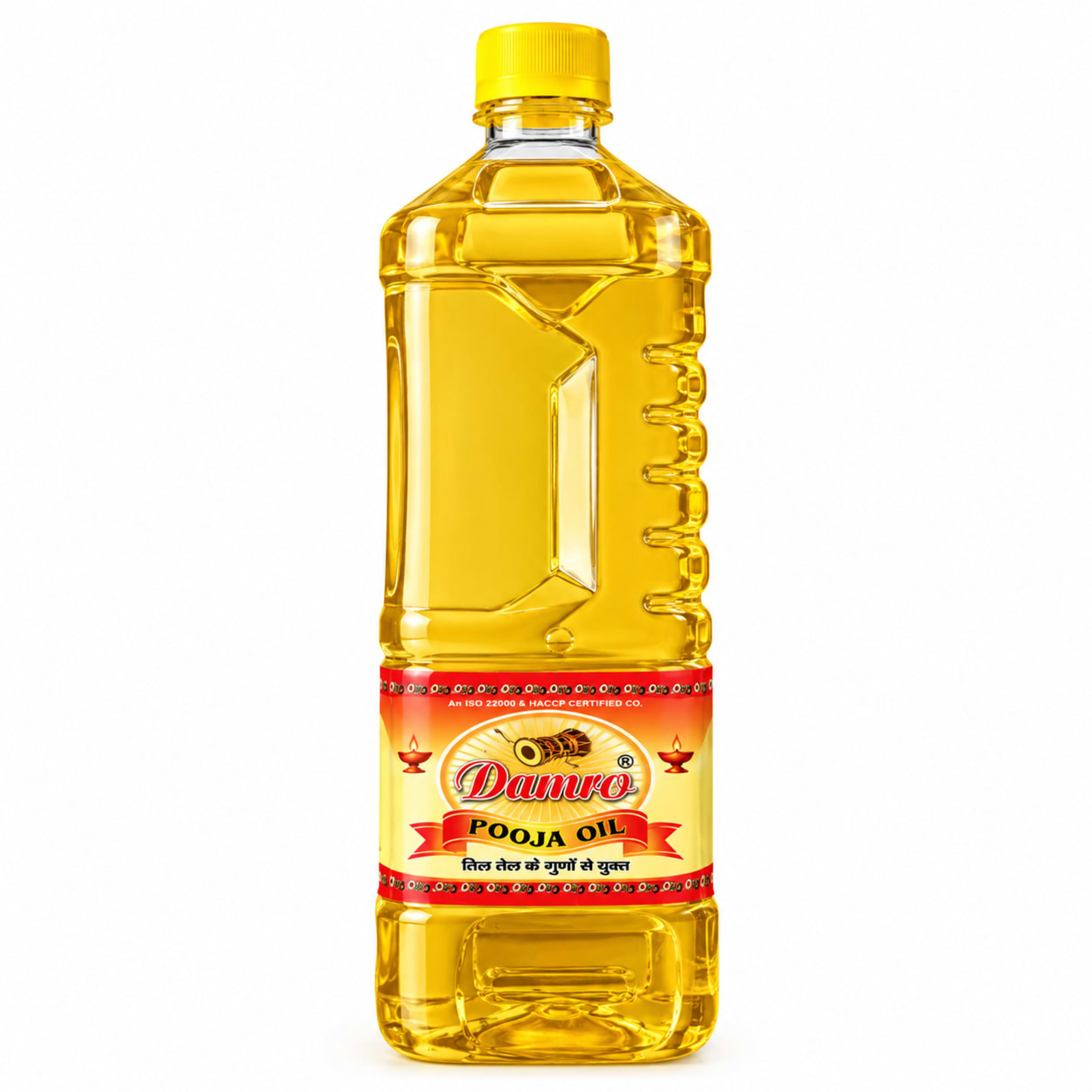 Damroo Pooja Oil Til blend 1L