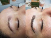 Microblading before and after customer results