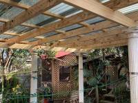 Timber Pergola Installed by JV Constructions