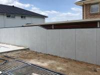 Timber Sleepers and Concrete Retaining Wall by JV Constructions