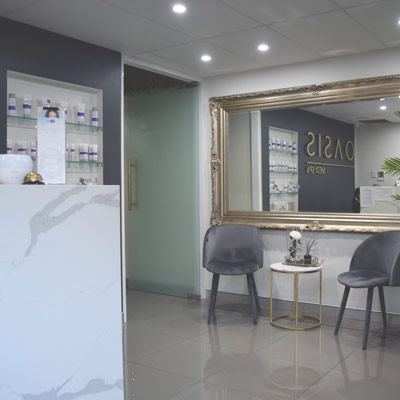 Oasis Medispa Beauty Salon Foyer