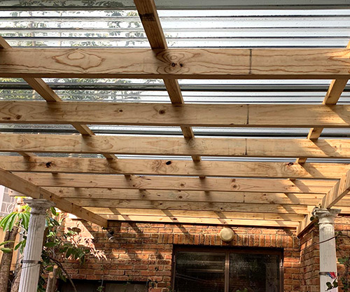 Pergola Carpentry Frame