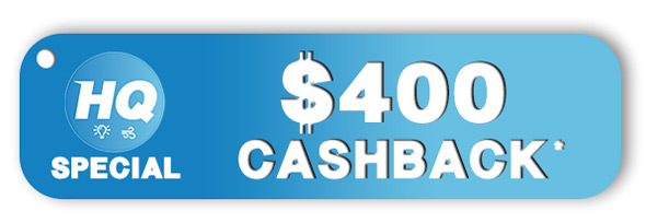 HQ Services $400 Cashback Offer