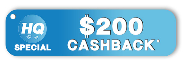 HQ Services $200 Cashback Offer