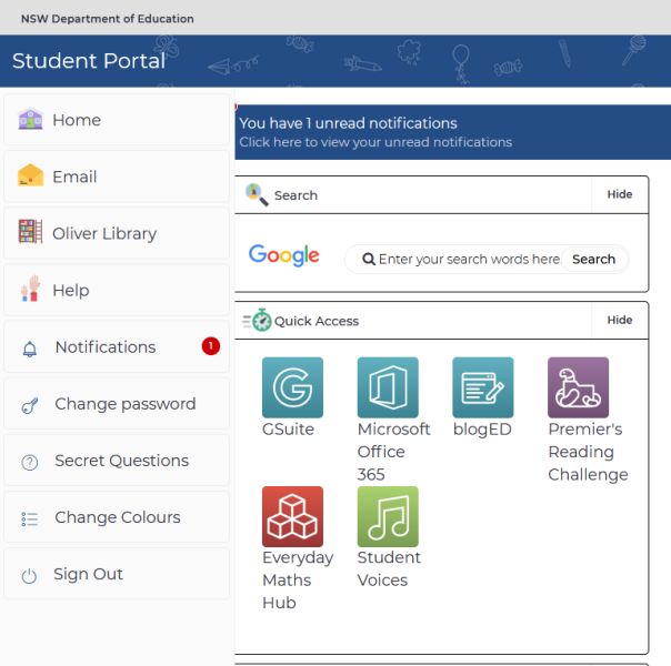 Student Portal Student Portal