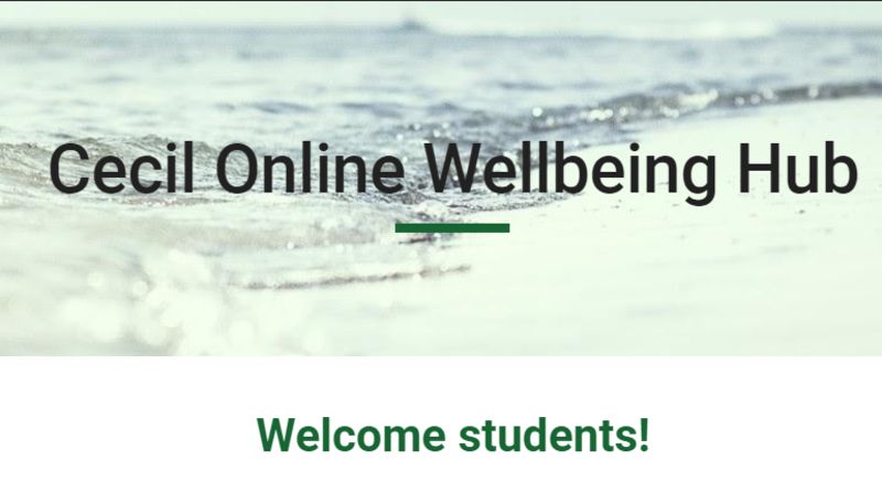 CHHS Wellbeing Hub CHHS Wellbeing Hub