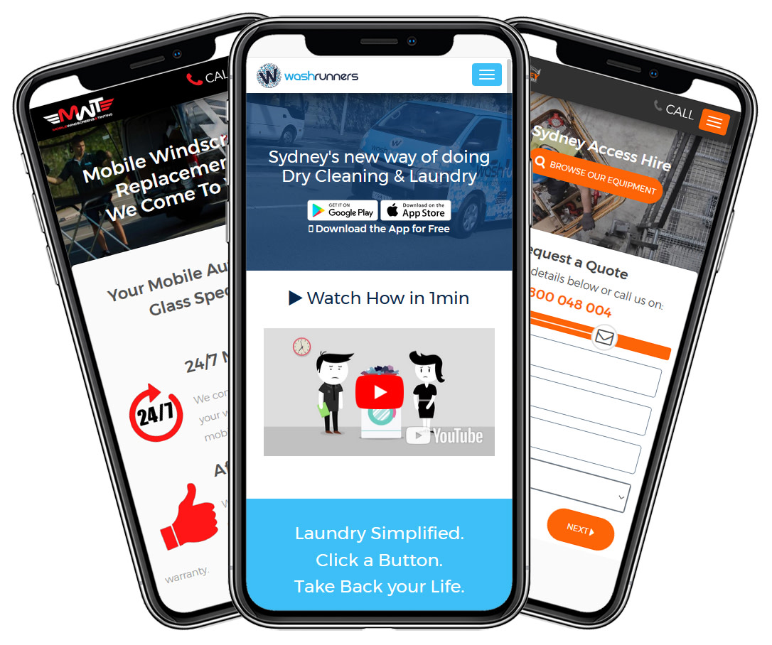 Website examples built on Swiftleads Platform