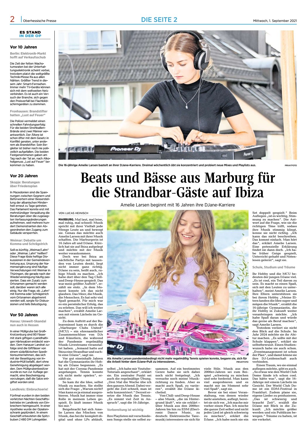 OP-Marburg: Beats und Bässe für Gäste auf Ibiza