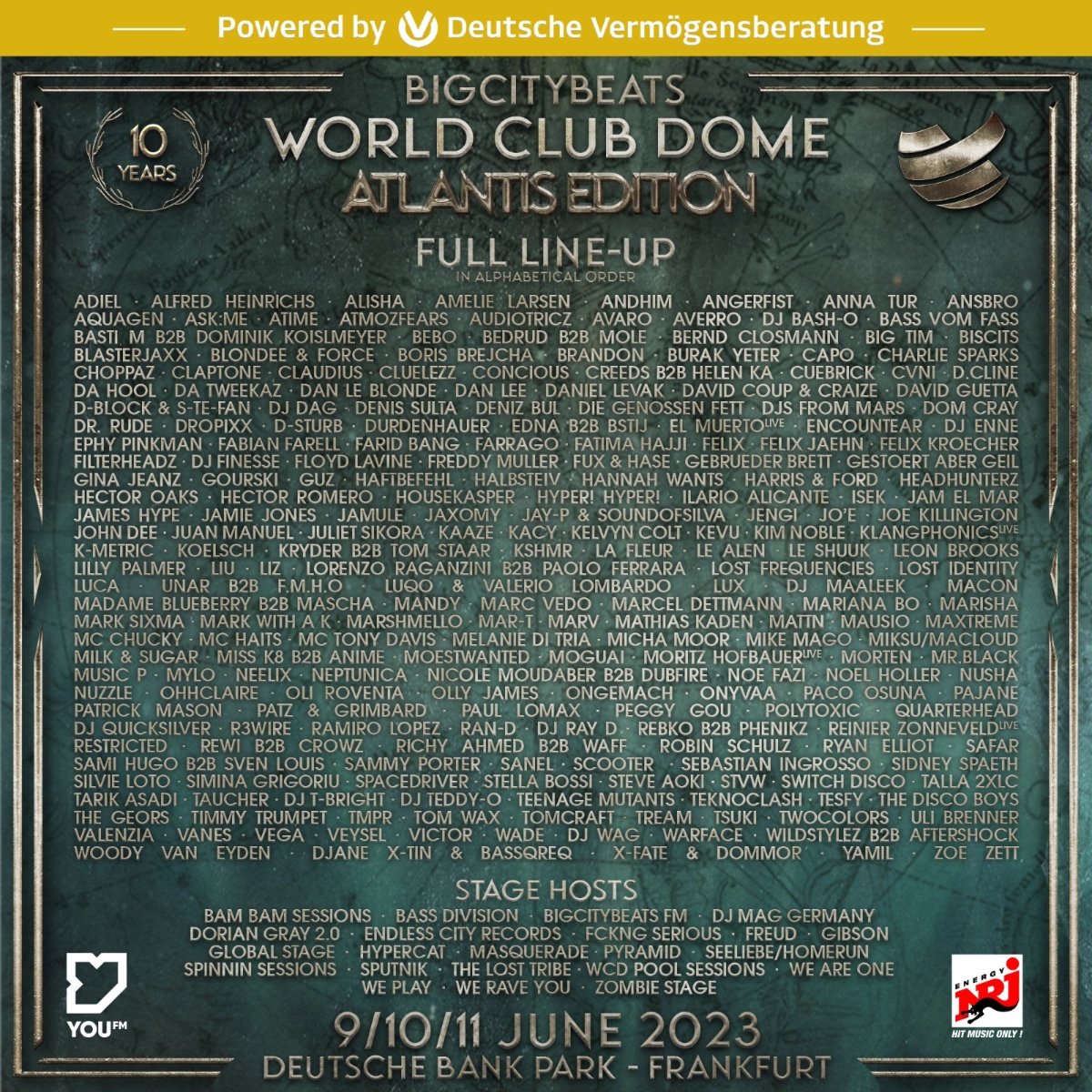 Part of Lineup at Worldclubdome 2023